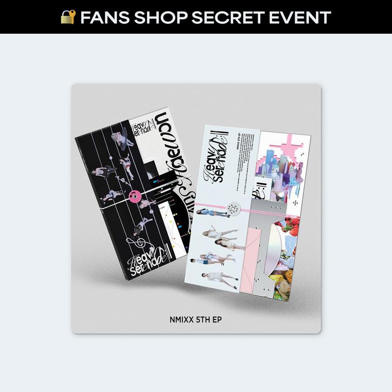 EVENT] 5TH EP Heavy Serenade (Heavy Ver. / Serenade Ver.) | FANS SHOP