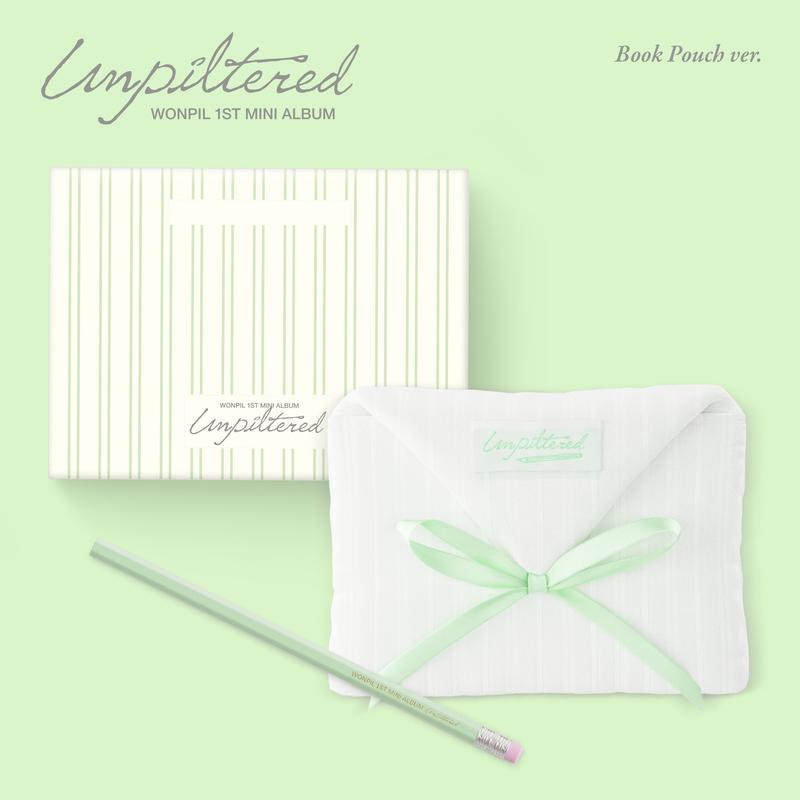 DAY6 unpiltered ショルダーバッグ WONPIL 1ST MINI ALBUM Unpiltered (Book Pouch Ver.) | FANS SHOP