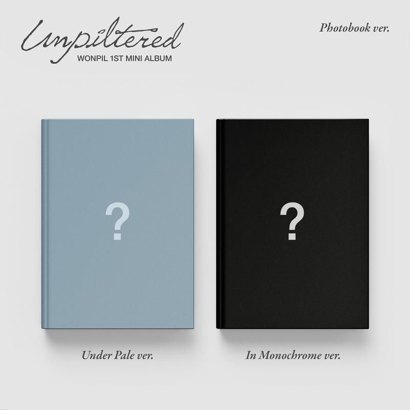 SET] WONPIL 1ST MINI ALBUM Unpiltered (Photobook Ver.) | FANS SHOP