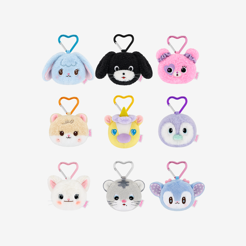 TDOONGZ FACE KEYRING - TWICE THE THRILL — Main product photo