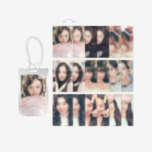 SECRET LENTICULAR KEYRING - TWICE THE THRILL — Main product photo