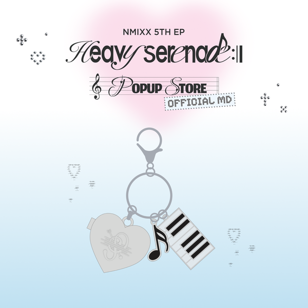 HEART PENDANT KEYRING - [Heavy Serenade] POP-UP STORE