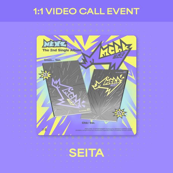 [VIDEOCALL - SEITA] 2nd Single ALBUM Mmchk (Umm… Ver. / Chk! Ver.)