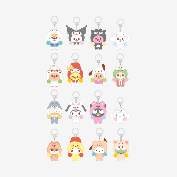 SECRET FLOCKED FIGURE KEYRING (CHEER UP Ver.) - SKZOO