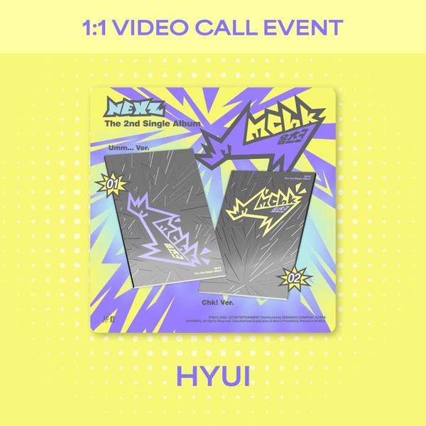 [VIDEO CALL EVENT - HYUI] 2nd Single ALBUM Mmchk (Umm… Ver. / Chk! Ver.) - JUL 2