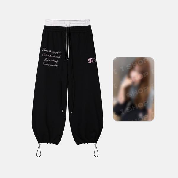 JIWOO TRAINING PANTS - Artist Label: NMIXX Edition