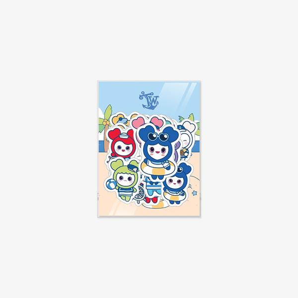 LOVELY REMOVABLE STICKER PACK - 2026 TWICE THIS IS FOR WORLD TOUR FINALE in SEOUL
