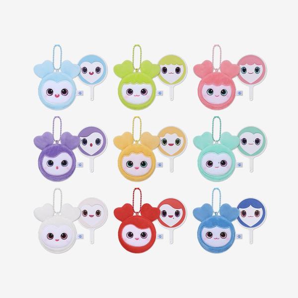 LOVELY PLUSH MINI PICKET KEYRING - 2026 TWICE THIS IS FOR WORLD TOUR FINALE in SEOUL