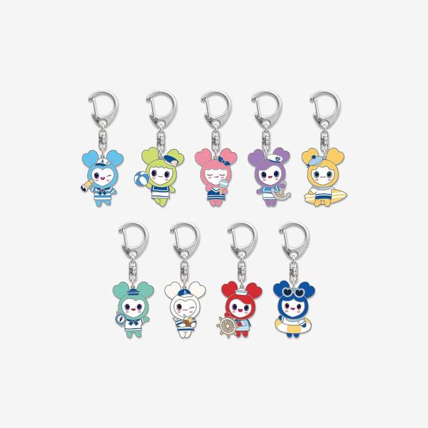 LOVELY METAL KEYRING MARINE Ver. - 2026 TWICE THIS IS FOR WORLD TOUR FINALE in SEOUL