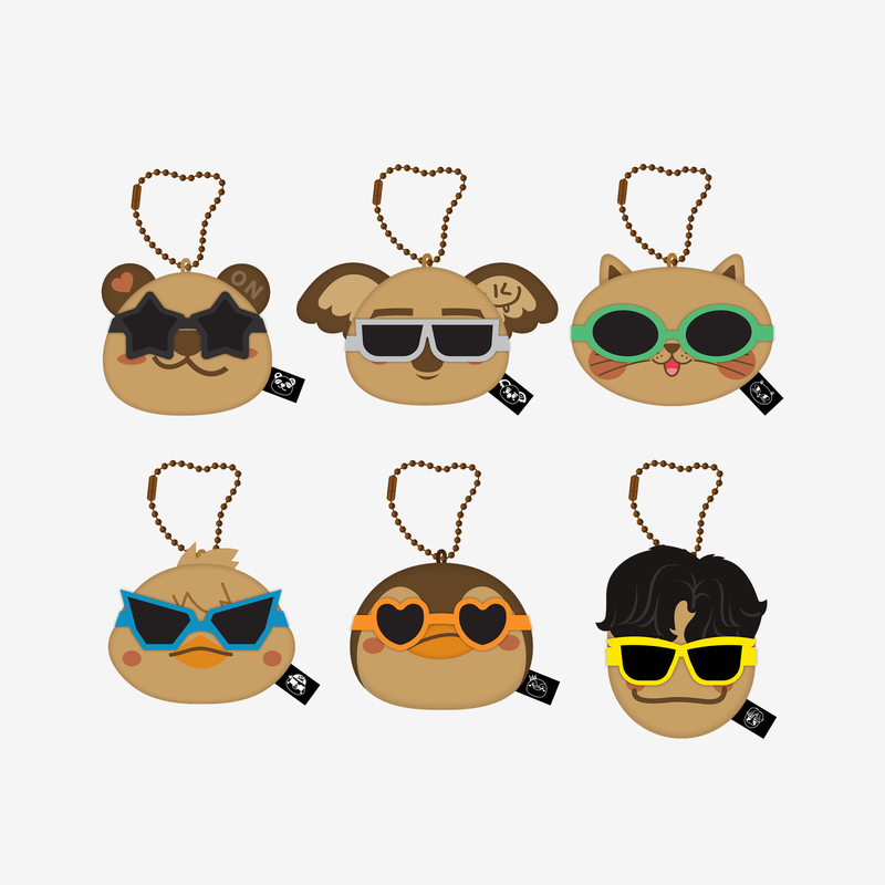ZooPM FACE KEYRING ORIGINAL TANNED Ver. - THE RETURN | FANS SHOP