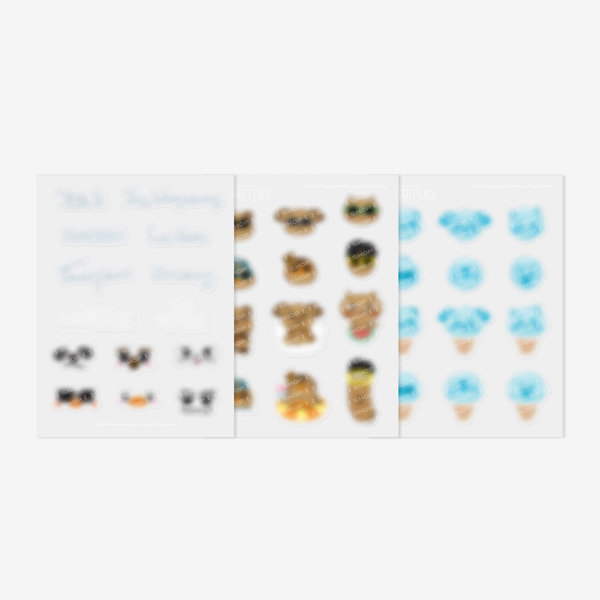 ZooPM LIGHT STICK CUSTOM STICKER SET - THE RETURN