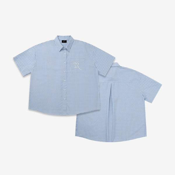HALF CHECK SHIRT - THE RETURN