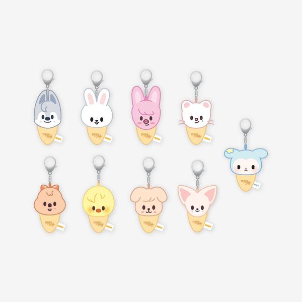 PLUSH KEYRING ICECREAM Ver. - THIS & THAT