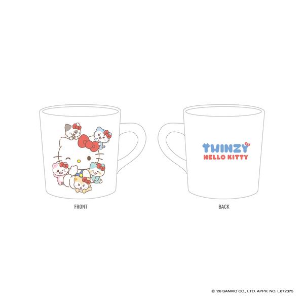 Mug - TWINZY×HELLO KITTY