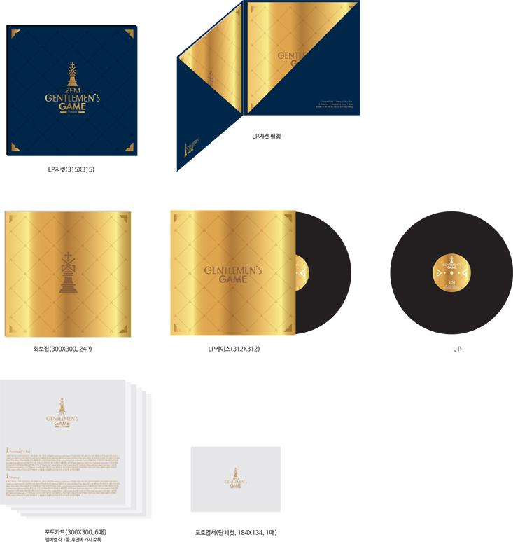 6th Album GENTLEMEN'S GAME (LP Ver.) | FANS SHOP
