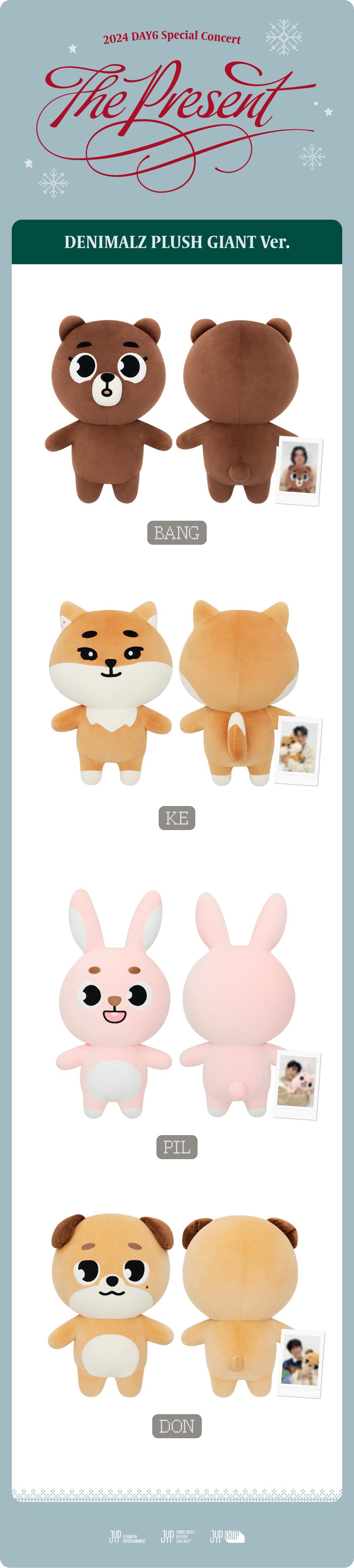 DENIMALZ PLUSH GIANT Ver. - 2024 The Present | FANS SHOP