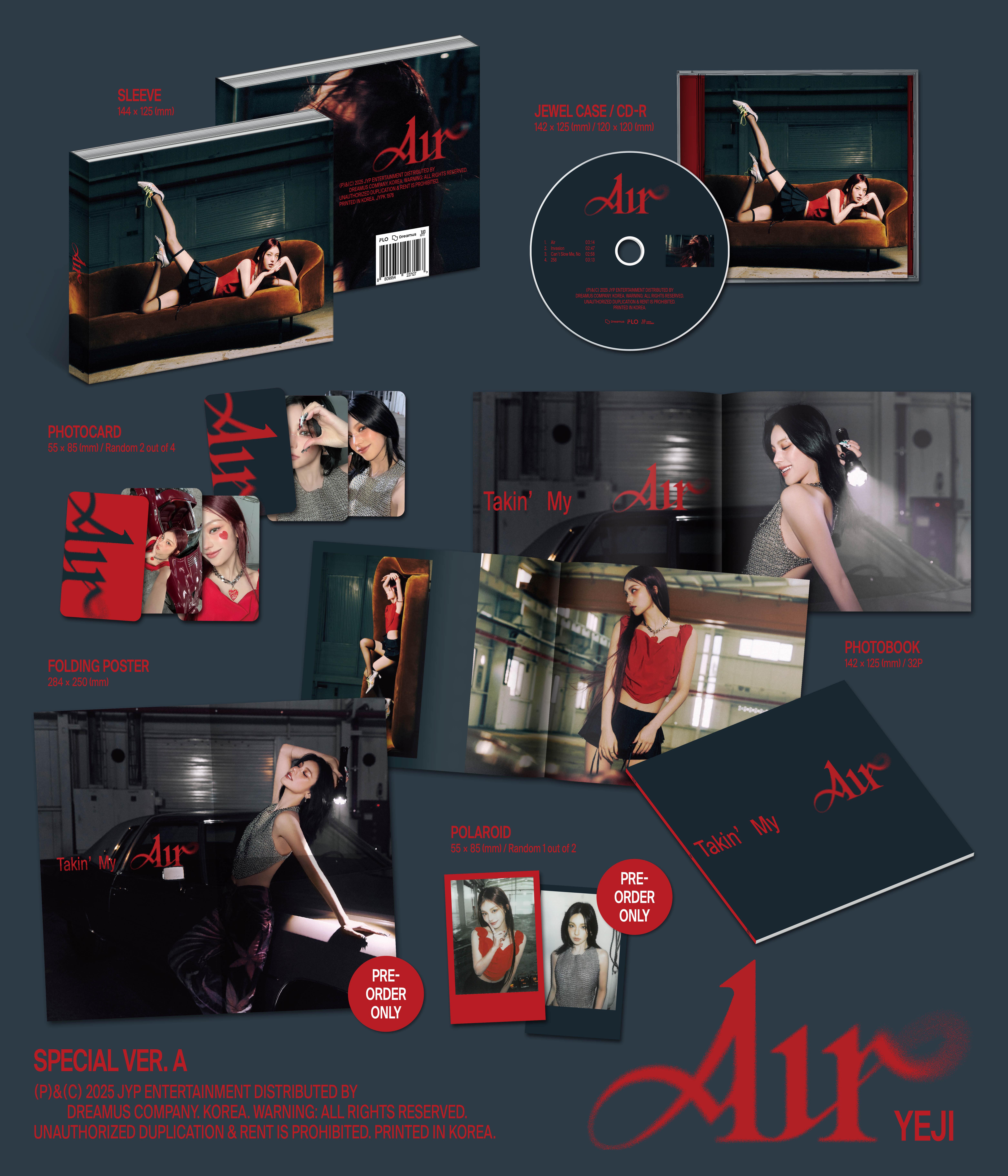 YEJI <Air> Special Ver. | FANS SHOP