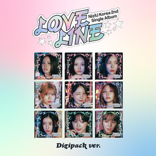 Korea 2nd Single LOVE LINE (Digipack ver.)