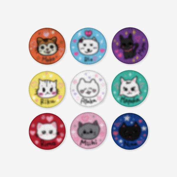 RANDOM CAN BADGE - LOVE LINE