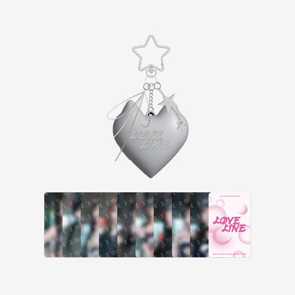 MIRROR KEYRING - LOVE LINE