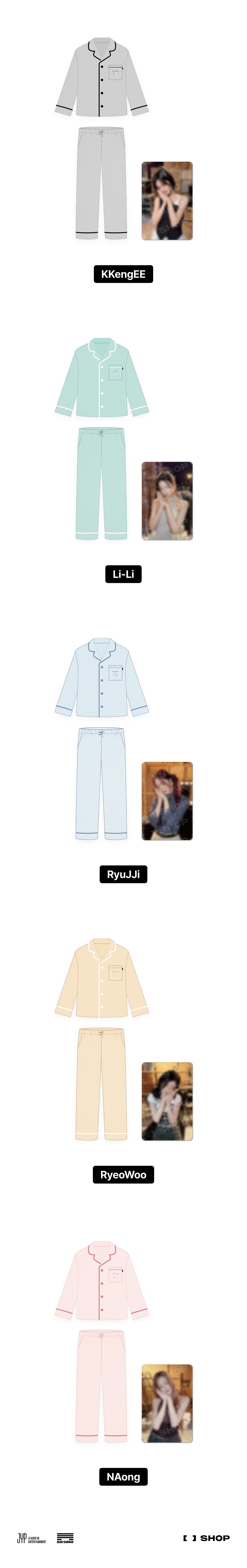 TWINZY PAJAMA SET - ON AIR | FANS SHOP