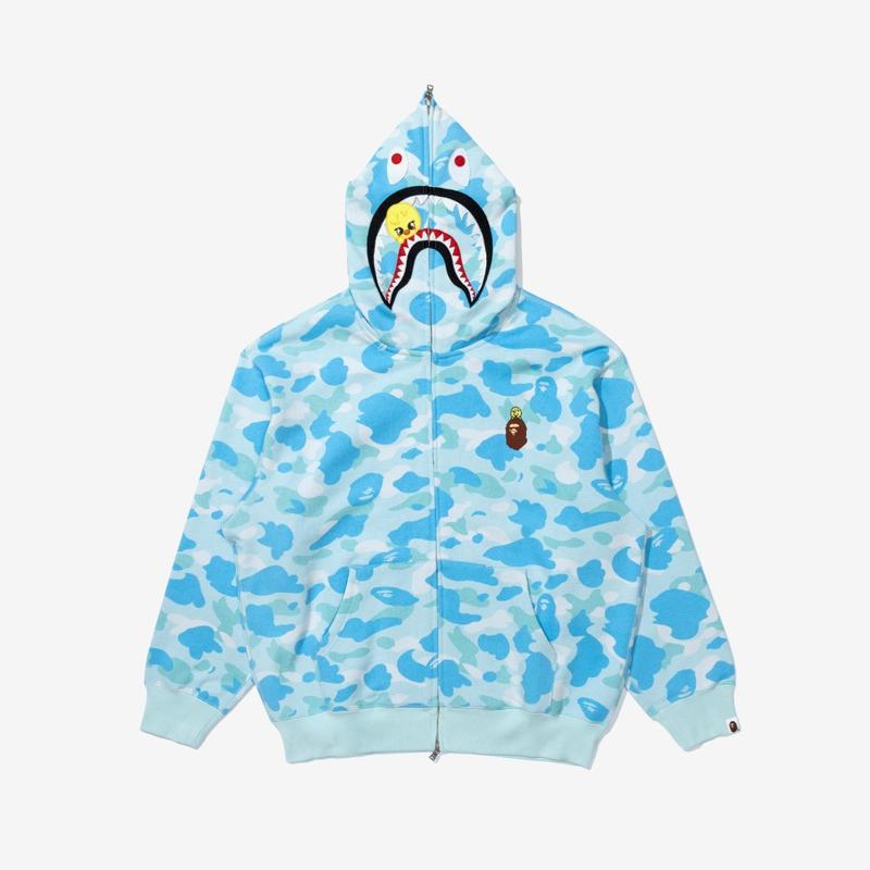 BAPE X Stray Kids BbokAri SHARK FULL ZIP HOODIE M (Felix) | FANS SHOP