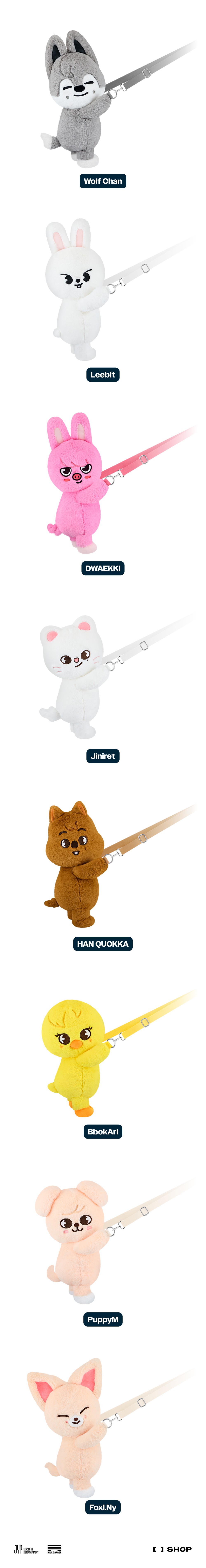 SKZOO PLUSH BAG - celebrATE | FANS SHOP