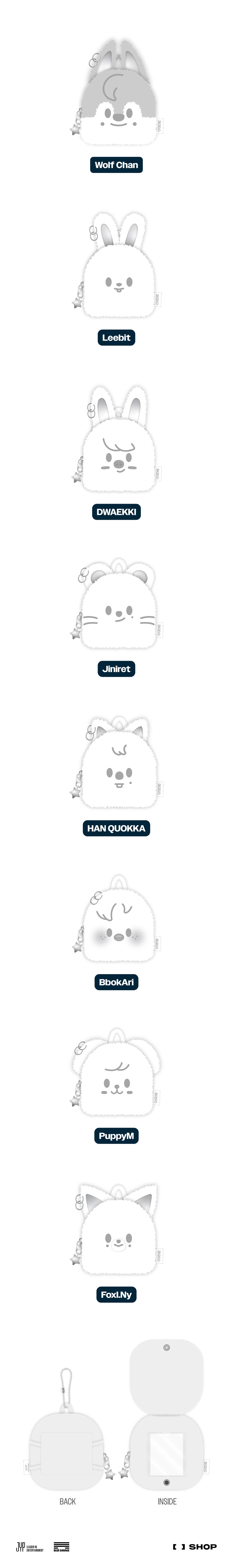 SKZOO ORIGINAL BACKPACK SILVER Ver. - celebrATE | FANS SHOP