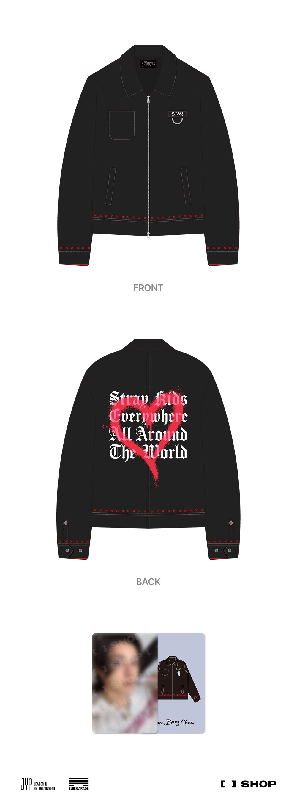 straykids celebrate メンプロ バンチャン ジャケット JACKET by Bang Chan - celebrATE | FANS SHOP