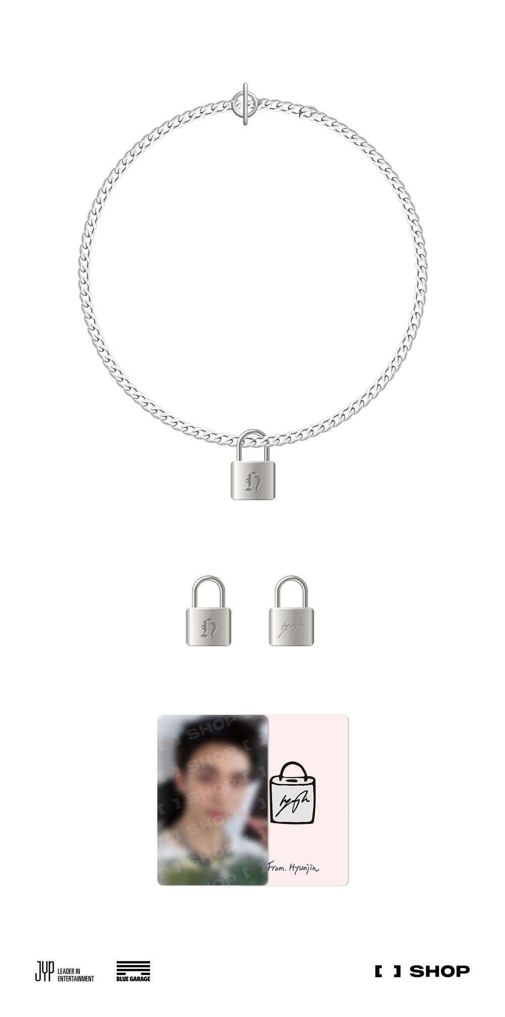 NECKLACE by Hyunjin シルバー NECKLACE by Hyunjin - celebrATE | FANS SHOP