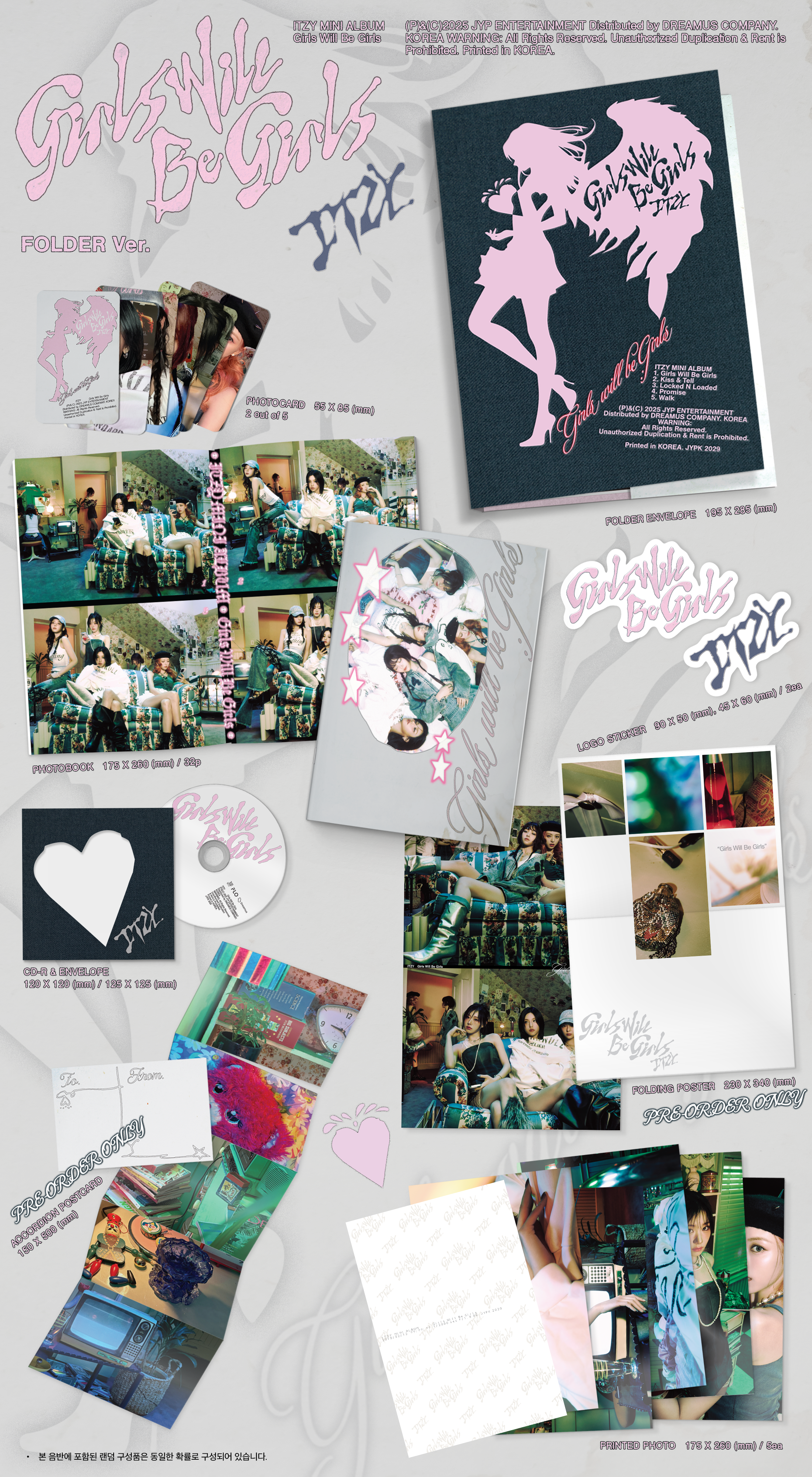 Girls Will Be Girls (Folder Ver.) | FANS SHOP