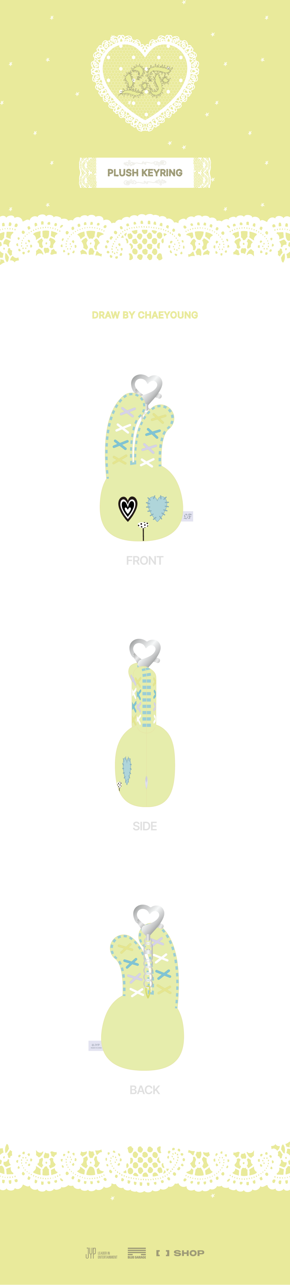 CHAEYOUNG PLUSH KEYRING - LIL FANTASY vol.1 | FANS SHOP