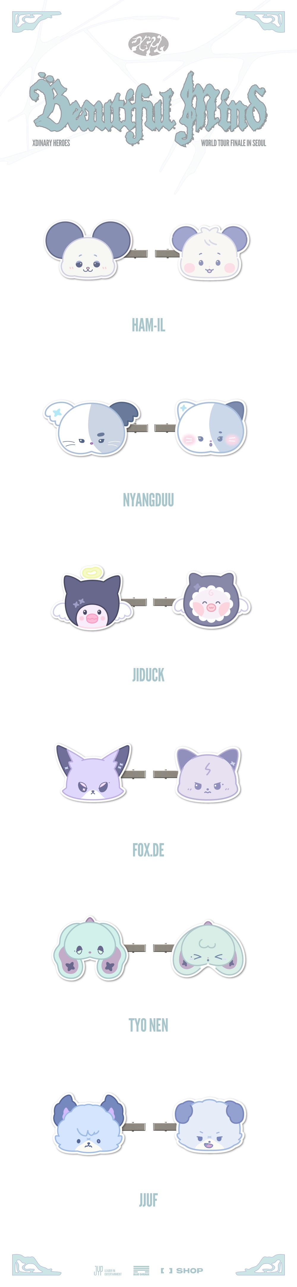 jp.ktown4u.com : Xdinary Heroes - [[Beautiful Mind] World Tour