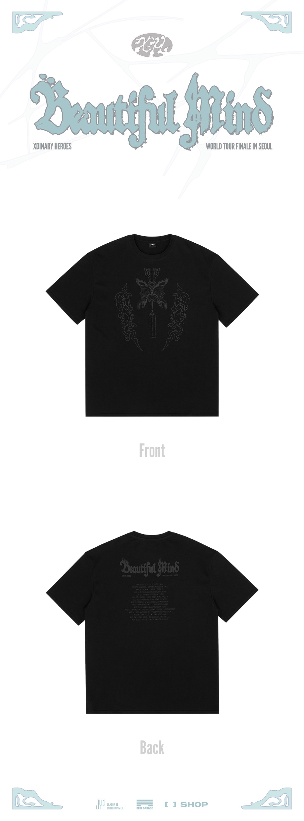 jp.ktown4u.com : Xdinary Heroes - [[Beautiful Mind] World Tour