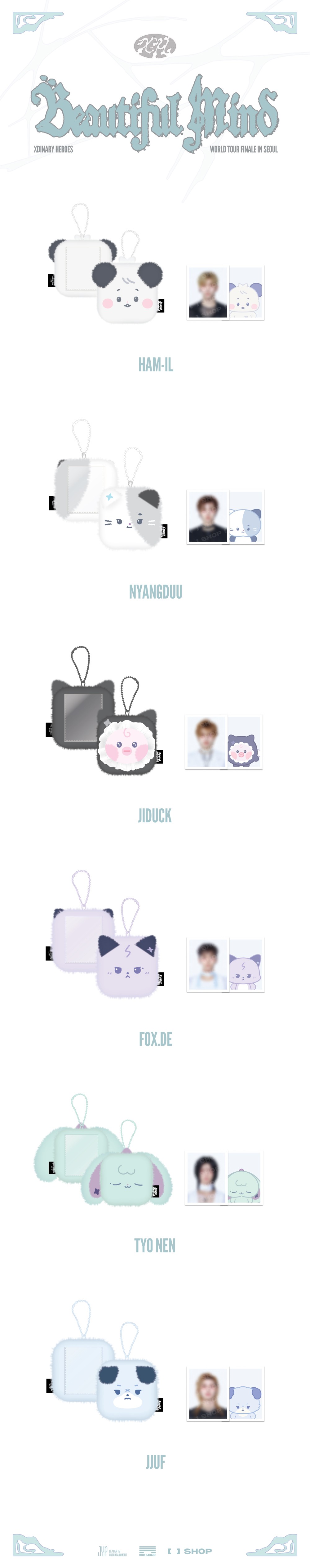 jp.ktown4u.com : Xdinary Heroes - [[Beautiful Mind] World Tour