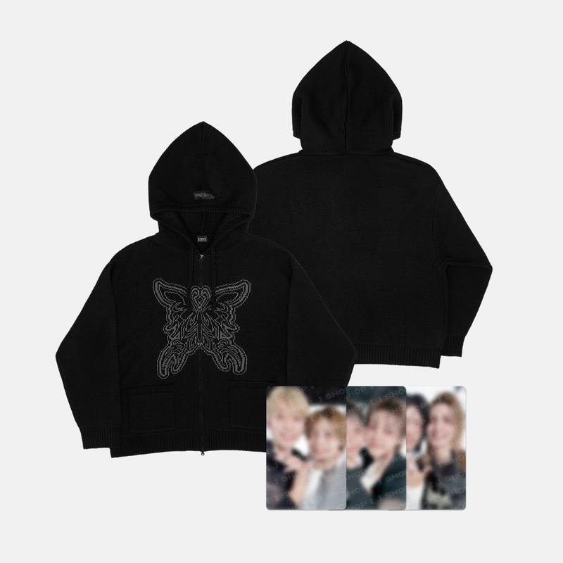 KNIT HOOD ZIP-UP - Beautiful Mind FINALE | FANS SHOP